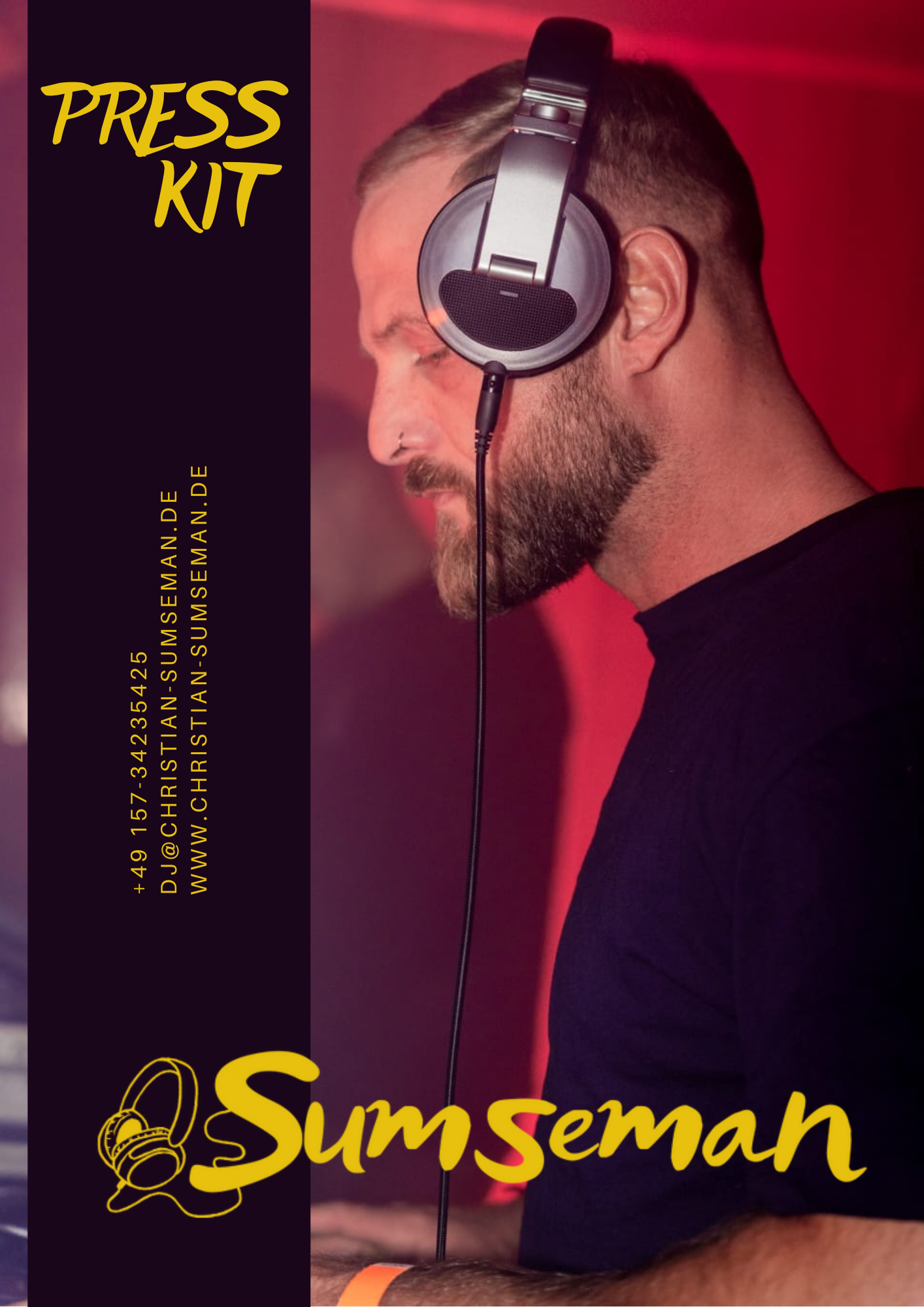 Sumseman Press Kit Vorderseite
